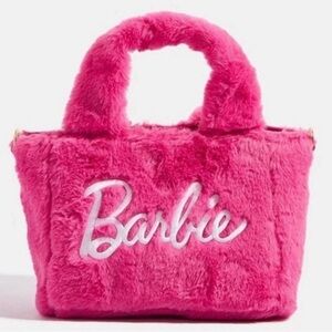 crossbody SKINNYDIP X BARBIE fur tote bag